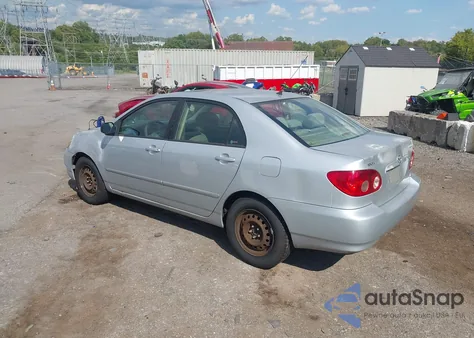 2007 Toyota Corolla Le z USA, uszkodzony, nr VIN 2T1BR30E87C724420